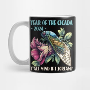 Cicadas Brood Invasion Year Of The Cicada 2024 Cicada Lover Mug